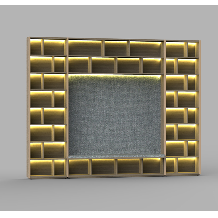 水吧主墙柜(图3)